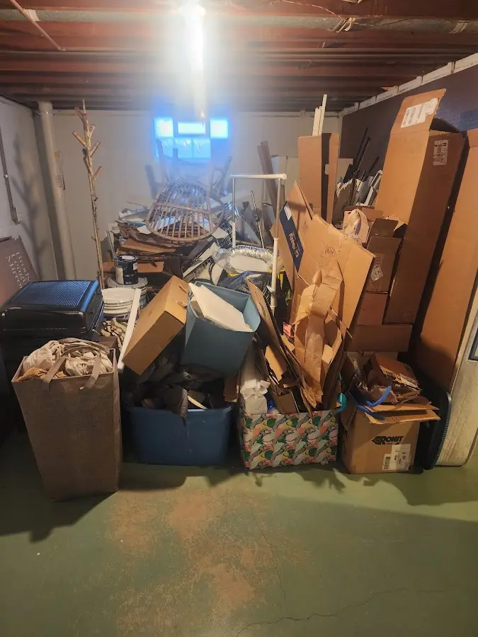 Roll-off dumpster container at job site for Construction Dumpster Rental in Turlock